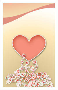 Wedding Program Cover Template 9A - Graphic 3